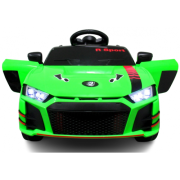 Masinuta electrica cu telecomanda si functie de balansare cabrio a1 r-sport - verde (varsta 1-4 ani) edeedia1verde