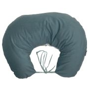 Perna Pentru Gravide Si Alaptare, Husa Detasabila Cu Fata Dubla, Bumbac Si Catifea, Si Umplutura Antialergica Babysoft  , Teddy Khaki, Amy Pjb85029
