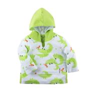 Poncho Baie UPF50 +, Zoocchini, 0-12 Luni, Alligator KRTZOO1005