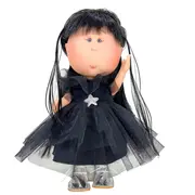 Papusa Artizanala cu miros de vanilie - Mia Black Wednesday TSG1127