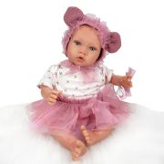 Papusa Artizanala cu miros de vanilie - Susette nou-nascut (48 cm) TSG211