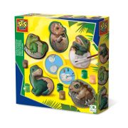 Set creativ mulaj si pictura - Dinozauri pui in oua TSG01411