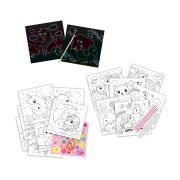 Carte de colorat Unicorn cu sclipici 3 in 1 TSG00117