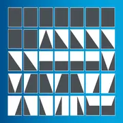 Joc Tangram Hubelino (36 piese) TSG410061