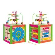 Jucarie din lemn - Centru de activitati multiple TSG90837