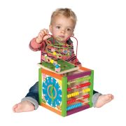 Jucarie din lemn - Centru de activitati multiple TSG90837