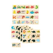 Jucarie din lemn - Potriviti umbrele TSG93025