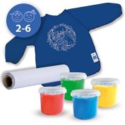 Set acuarele pentru degetele ECO si sort pentru copii TSG24924