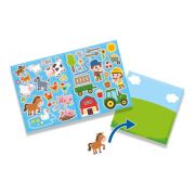 Set creativ - Autocolante pentru fereastra, Ferma TSG14271