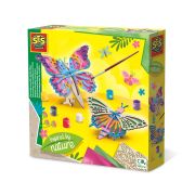 Set creativ - Decoreaza fluturi din lemn TSG14035