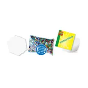 Set creativ - Margele de calcat cu Lumea dinozaurilor pentru copii TSG06202