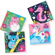 Set creativ - Pictura cu diamante animale fericite TSG14701
