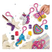 Set creativ - Pictura cu diamante brelocuri din lemn TSG14702