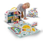 Jucarie - Set spital cu valiza si saltea TSG18012