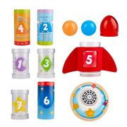 Jucarie de stivuit - Racheta cu ventilator si numere TSGE0387B