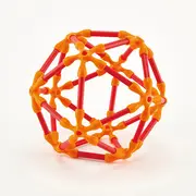 Jucarie din bambus Flexistix - Kit creativ (66 piese) TSGE5567A