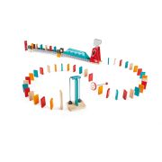 Jucarie din lemn - Domino cu ciocan puternic (59 piese) TSGE1056A