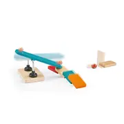 Jucarie din lemn - Domino fabrica de roboti (122 piese) TSGE1057A