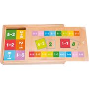 Jucarie din lemn - Invatam matematica, adunare si scadere TSG90898