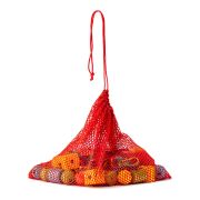 Jucarie din lemn - Margele maxi de insirat (60 piese) TSG90194