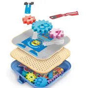 Jucarie din lemn - Set de joaca roti zimtate TSGE1065A