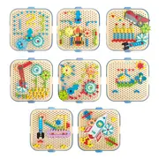 Jucarie din lemn - Set de joaca roti zimtate TSGE1065A