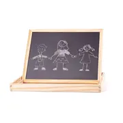 Jucarie din lemn - Tabla magnetica cu 2 fete si magneti ferma TSG91214