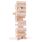 Jucarie din lemn - Turnul Tonny cu piese natur (48 piese) TSG10100