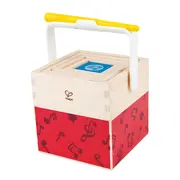 Jucarie din lemn de stivuit - Set muzica cu 6 piese TSGE0336A