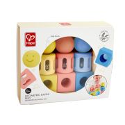 Jucarie din orez - Zdranganitoare trio cu forme geometrice TSGE0456A