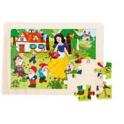 Puzzle din lemn - Alba ca zapada TSG91926