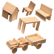 Set creativ - Constructii din lemn TSG00943