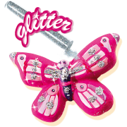 Set creativ mulaj si pictura - Fluturi cu glitter TSG01131