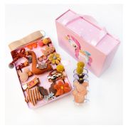 Set de 24 accesorii pentru par - Model J AL-EL-J