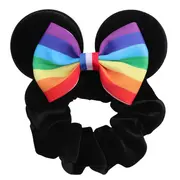 Elastic de par din catifea cu urechise si fundita - Model 11 ADCXT210939-10