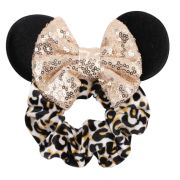 Elastic de par din catifea cu urechise si fundita - Model 13 ADCXT210939-12