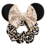 Elastic de par din catifea cu urechise si fundita - Model 13 ADCXT210939-12