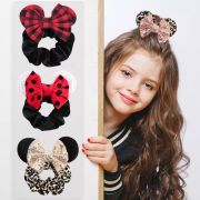 Elastic de par din catifea cu urechise si fundita - Model 5 ADCXT210939-4