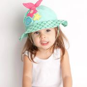 Palarie de soare Zoocchini, UPF50 +, Marime M, 6-12 Luni - Mermaid KRTZOO6807