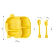 Set platou si tacamuri pentru bebe - Duck ADDTA06