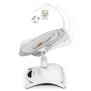 Lionelo - Balansoar multifunctional Bella, Electric, Scaun reglabil, Ecran tactil si telecomanda, 6 miscari unice, 5 viteze, Cu melodii, Gri BYNLO-BELLA_GREY_CONCRETE