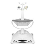 Lionelo - Balansoar multifunctional Bella, Electric, Scaun reglabil, Ecran tactil si telecomanda, 6 miscari unice, 5 viteze, Cu melodii, Gri BYNLO-BELLA_GREY_CONCRETE