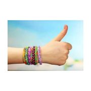 Set creativ elastice loom colorate cu organizator si accesorii, 1500 piese Kruzzel MY18061 BBJMY18061_Initiala