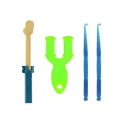 Set creativ elastice loom colorate cu organizator si accesorii, 4400 piese Kruzzel MY18062 BBJMY18062_Initiala