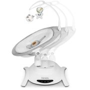 Lionelo - Set 2 in 1, Balansoar si landou Bella, Rotative 360, Ecran tactil si telecomanda, Electric, Scaun reglabil, 6 miscari unice, 5 viteze, Cu melodii, Gri BYNLO-BELLA_SET_GREY_CONCRETE