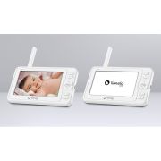 Lionelo - Video monitor Babyline 6.2, Conexiune Wi-Fi, Pana la 8h de functionare, Comunicare bidirectionala, Senzor de temperatura, Alb BYNLOC-BABYLINE_6.2_WHITE