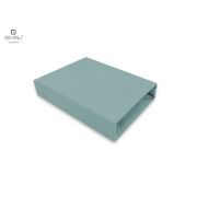 Miminu - Cearceaf cu elastic pentru patut leagan sau patut co-sleeper, Dimensiune 90x40 cm, Din bumbac certificat Oeko Tex Standard 100, Colectia Royal, Nepal Green BYN6426972021234