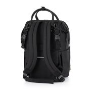 Petite&Mars - Rucsac pentru mamici, Cu 11 compartimente, Cu buzunare termice, Saltea de infasat inclusa, 30 x 42 x 15 cm, Jack, Black BYN507906