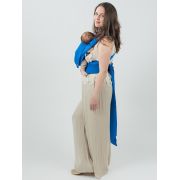 Marsupiu isara quick half buckle iris blue bamboo
