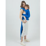 Marsupiu isara quick half buckle iris blue bamboo